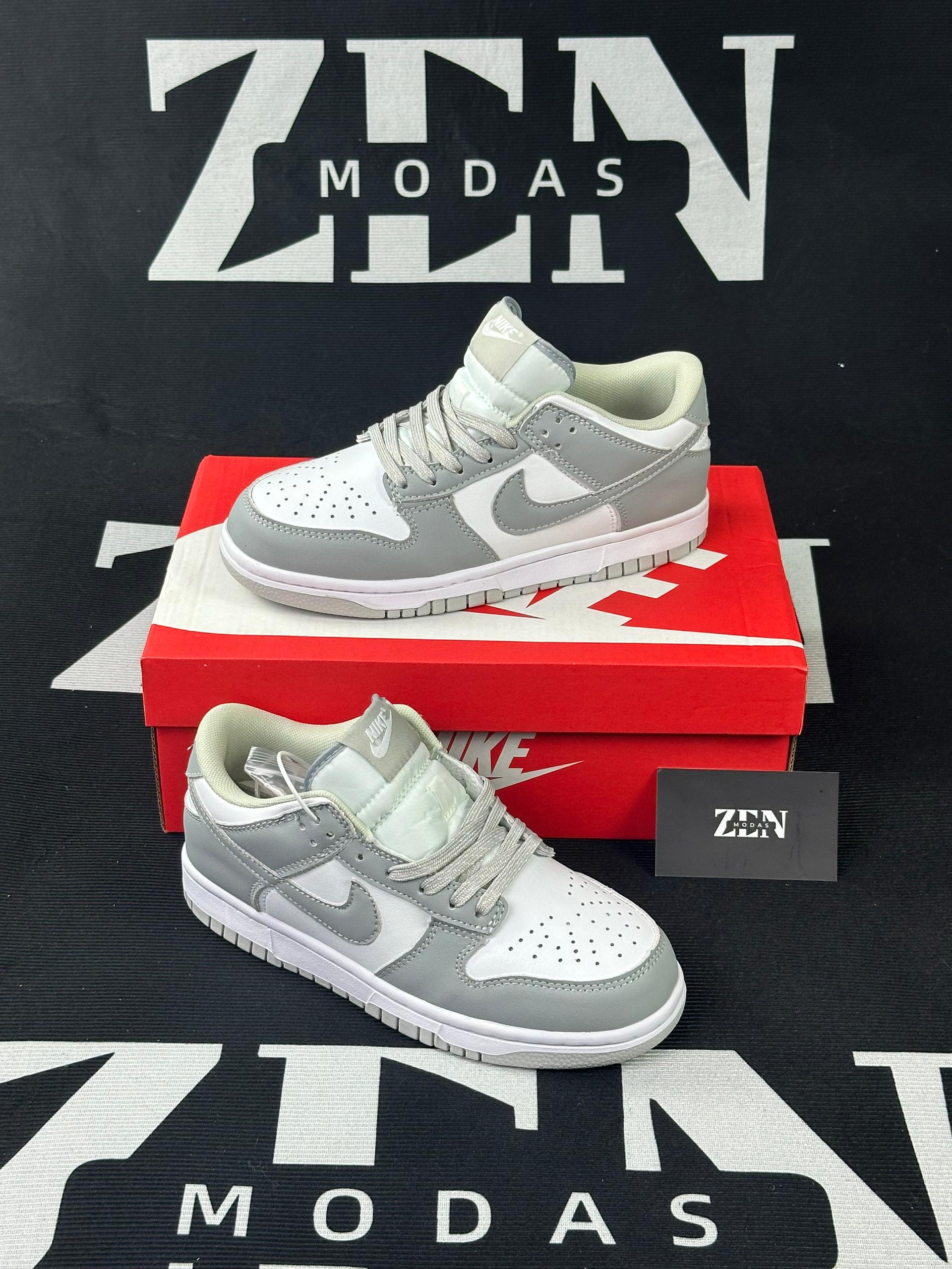 Nike Dunk gris/blanca